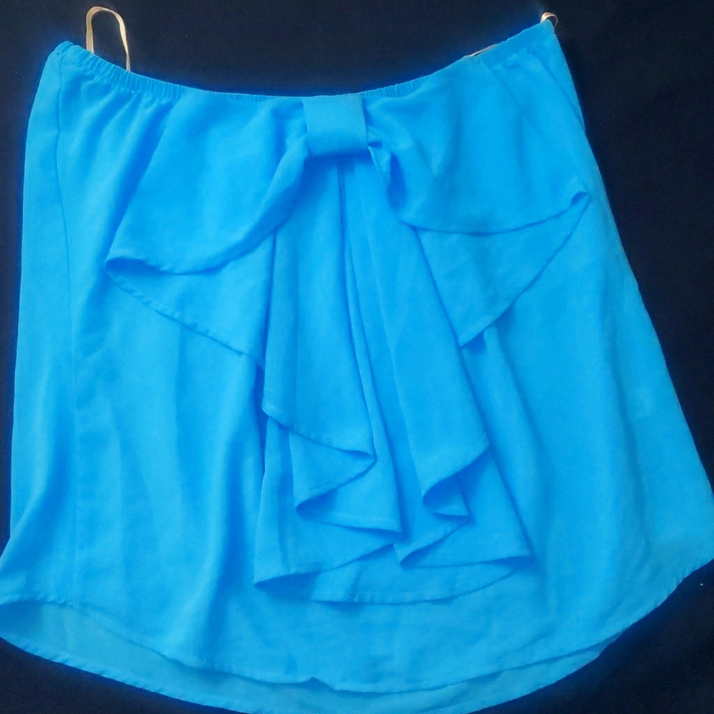 Strapless top blouse